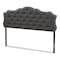 Baxton Studio Aurora Modern Dark Grey King Size Headboard 142-7768 - alternate 1